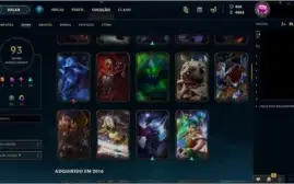 Vendo conta de LoL Diamante 5
