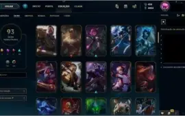 Vendo conta de LoL Diamante 5