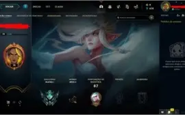 Conta de Lol - Platina 1 - 75 pdl