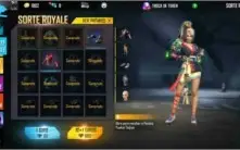 Conta free fire gemado