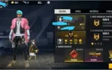 Conta free fire gemado