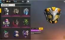 Conta free fire gemado