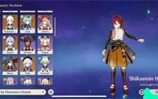 AR 55 (MONA C1 + KEQING + QIQI + EULA + AYAKA + GANYU)
