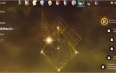 AR48 Diluc(C1, Mona, Zhongli(C1, Childe, Lança De Jade★5 E+