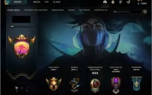 Conta de LOL e Valorant