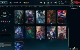 Conta valorant e lol com muitas skins