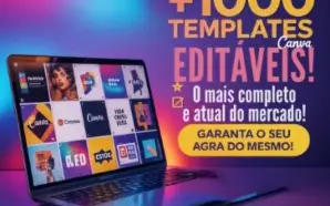 + 1000 Templates Canva Editaveis - O Mais Completo E Atual