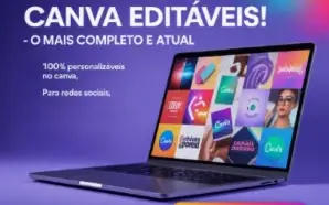 + 1000 Templates Canva Editaveis - O Mais Completo E Atual