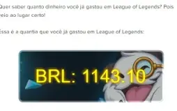 Conta de LOL nivel 225, 143 Skins