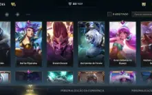 Conta EX Challenger 80+ skins e todos bonecos.