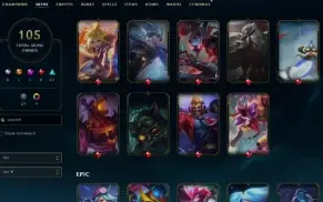 Conta Antiga League Of Legends Lol Com Skins