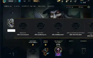Unranked com 100 Champs e 53 Skins (TOP / MID / JG )