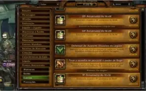 Conta WoW BFA - 10k Archiv