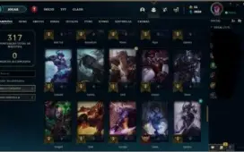 Conta basicamente unranked primeira vez pegada prata IV.