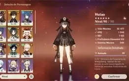 AR 56 com Hutao, zhongli, kazuha etc
