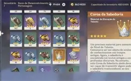 AR 56 com Hutao, zhongli, kazuha etc