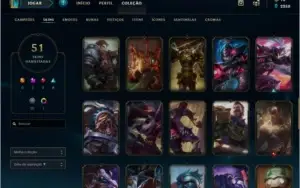 Conta do League of Legends