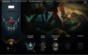 Conta LoL Platina 4
