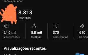 Canais Youtube 4K Inscritos Engajado