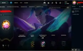 Conta smurf level 22 com skins