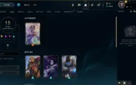 Conta lol platina