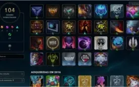 CONTA COM 96 CAMPEÕES E 31 SKINS BRONZE 1