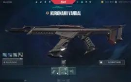 Conta Valorant Com Vandal, Faca, Sheriff Kuronami, Etc