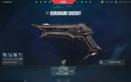 Conta Valorant Com Vandal, Faca, Sheriff Kuronami, Etc