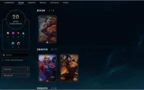CONTA LEAGUE OF LEGENDS OURO COM BORDA OURO