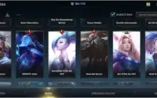 CONTA LOL WILD RIFT 25 SKINS 700 REAIS GASTOS
