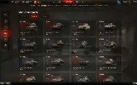 5 tier X, 60TP, T110E4, FV4005, PROGETTO 65, B-C 25T.