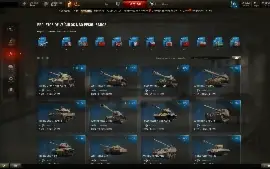 5 tier X, 60TP, T110E4, FV4005, PROGETTO 65, B-C 25T.