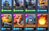 CLASH ROYALE NV 10+2 Lendarias+Ancião clã TOP 200 BR