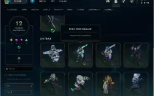 Conta LoL 327 skins