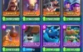 CLASH ROYALE KT lvl 12 - 5 lendarias lvl 11 - resto lvl 10