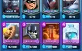 CLASH ROYALE KT lvl 12 - 5 lendarias lvl 11 - resto lvl 10