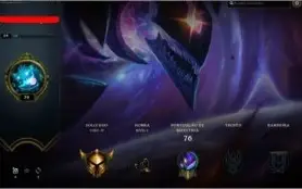 Conta lvl 34 pra smurfar com skins, barateza!