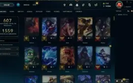 Conta Lol 282 Skin Plat3 1 Partida Md10 Lvl 568