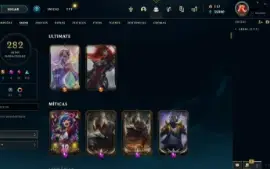 Conta Lol 282 Skin Plat3 1 Partida Md10 Lvl 568