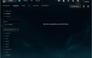 Conta League of Legends com todas as skins do jogo