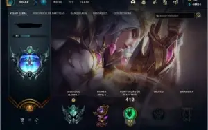 Conta League of Legends com todas as skins do jogo