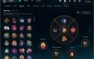 Conta League of Legends com todas as skins do jogo