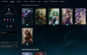 Smurf Mestre ! PDL 8 skins