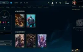 CONTA LOL PLATINA 4/ 5 SKINS/ 40 CHAMPS/ YONE SPIRIT BLOSSOM