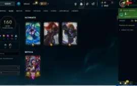 Conta Mestre (100+ Pdl) | Full Acesso | 160 Skins |Lvl 362|