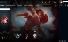 Conta lol Platina 4 para Smurf 58V e 29D