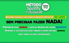 Método Spotify PERMANENTE (para revender ou uso próprio)