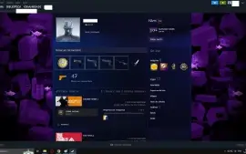 Conta Prime CS2: Quase 2000 Horas de Jogo e Skins