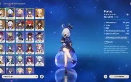 GENSHIN IMPACT - AR52, 11T5⭐Furina C3, Navia...