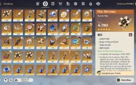 GENSHIN IMPACT - AR52, 11T5⭐Furina C3, Navia...
